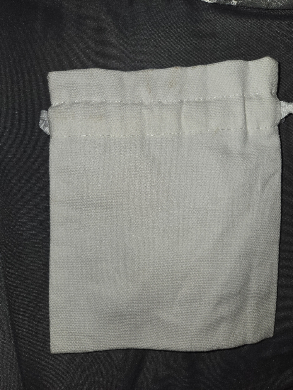 Dior White Drawstring Pouch - Picture 3 of 3